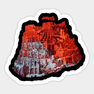 Babel Tower Sticker